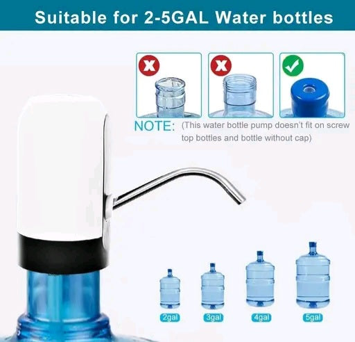 Automatic water dispenser pump